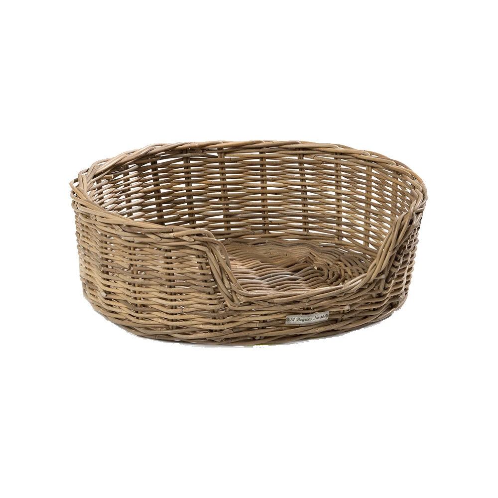 51 Degrees North Rattan Basket 4 51 Degrees North Rattan Basket - Afbeelding 4