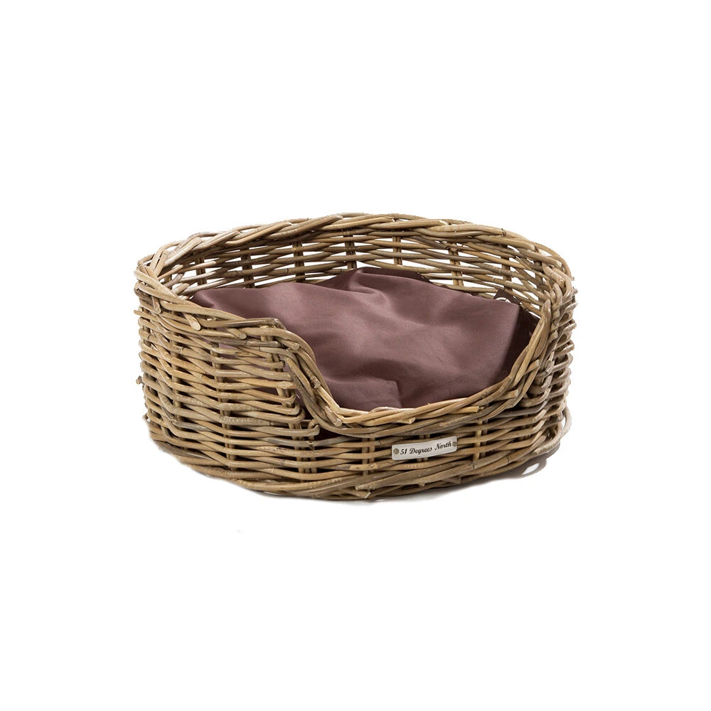 51 Degrees North Rattan Basket 6 51 Degrees North Rattan Basket - Afbeelding 6