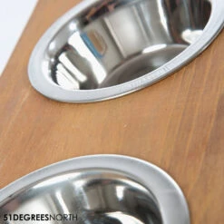 51 Degrees North Voerbak Teak High -Huisdierbenodigdheden 51 degrees north voerbak teak high 211091 1000 none