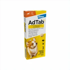 AdTab Kauwtabletten Hond 13 AdTab Kauwtabletten Hond -Huisdierbenodigdheden adtab 225mg 55 11 kg 3 tabletten 138405 1500 none