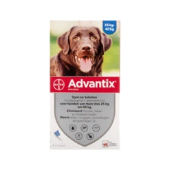 Advantix -Huisdierbenodigdheden advantix 4002000 25 tot 40 kg 4 pipetten 65625 2000 none