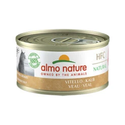 Almo Nature Cat - HFC 70 Natural - Kattenvoer - Blik - Kalfsvlees 8 Almo Nature Cat - HFC 70 Natural - Kattenvoer - Blik - Kalfsvlees -Huisdierbenodigdheden almo nature classic kalfsvlees 24x70g 1
