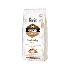 Brit Fresh Turkey With Pea - Light Fit & Slim -Huisdierbenodigdheden brit fresh turkey with pea light fit slim 203327 1500 none