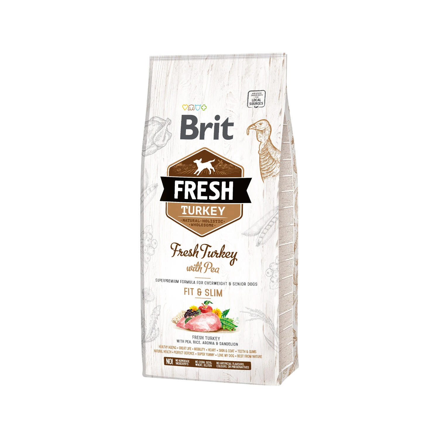 Brit Fresh Turkey With Pea - Light Fit & Slim - Afbeelding 4