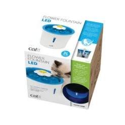 Catit Senses 2.0 Flower Fountain LED -Huisdierbenodigdheden catit senses 20 flower fountain led 166672 0500 none