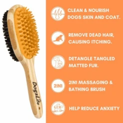 Dogslife Bamboo Dog Brush -Huisdierbenodigdheden dogslife bamboo dog brush 219808 0500 none