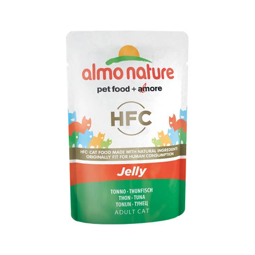 Almo Nature HFC Jelly Kattenvoer - Maaltijdzakje - Tonijn 3 Almo Nature HFC Jelly Kattenvoer - Maaltijdzakje - Tonijn - Afbeelding 3