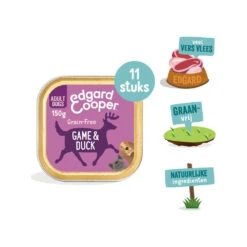 Edgard & Cooper Adult - Wild & Eend - Kuipje -Huisdierbenodigdheden edgard cooper adult wild eend kuipje 173263 1000 none