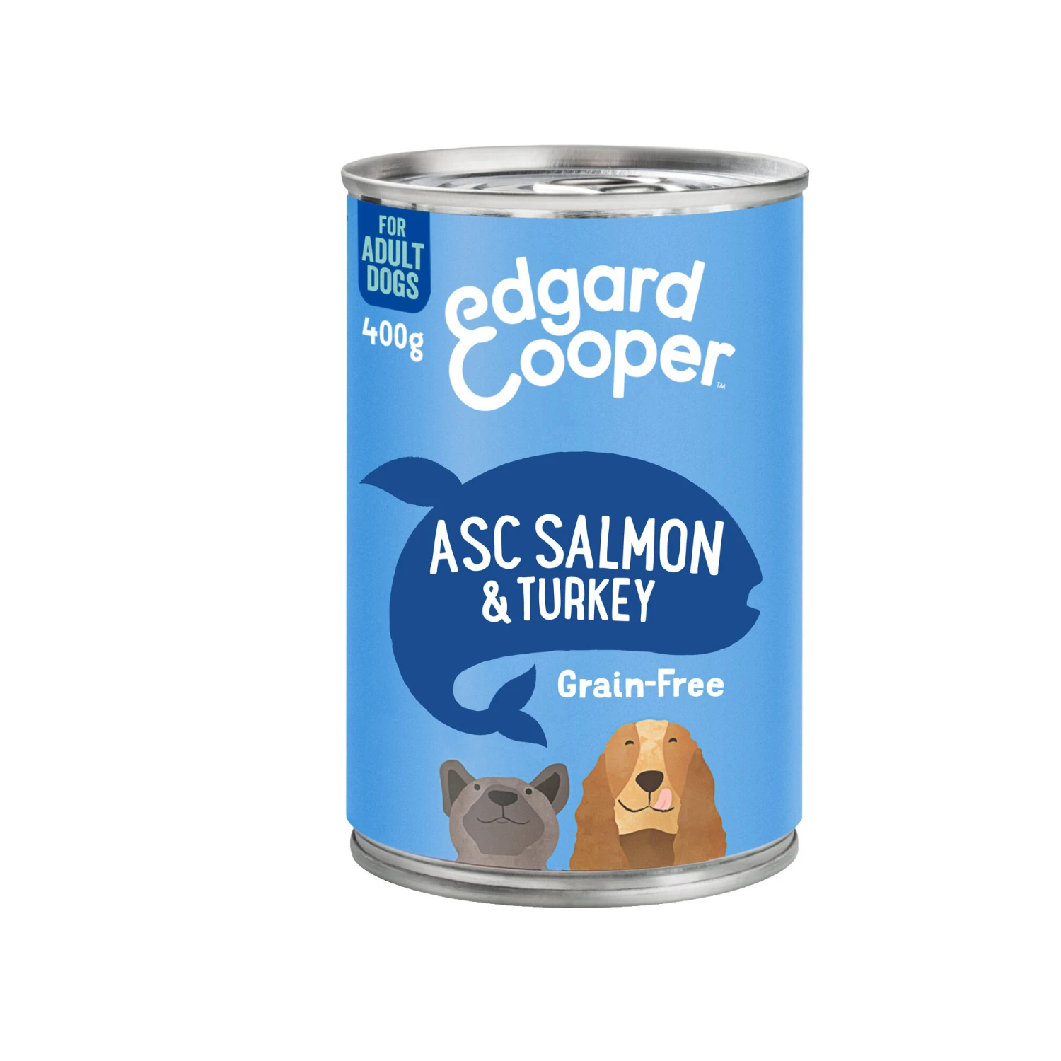 Edgard & Cooper Edgar & Cooper Adult - Zalm & Kalkoen - Blik
