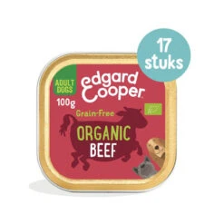 Edgard & Cooper Biologisch Adult - Rund - Kuipje -Huisdierbenodigdheden edgard cooper biologisch adult rund kuipje 173608 1000 none