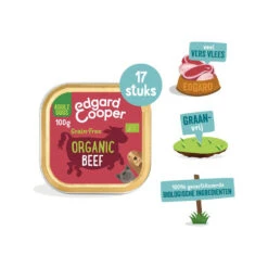 Edgard & Cooper Biologisch Adult - Rund - Kuipje -Huisdierbenodigdheden edgard cooper biologisch adult rund kuipje 173611 1000 none