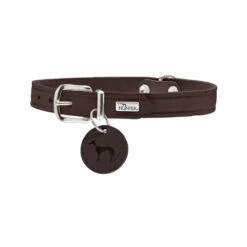 Hunter Halsband Aalborg -Huisdierbenodigdheden hunter halsband aalborg donkerbruin 37 cm 106207 1000 none