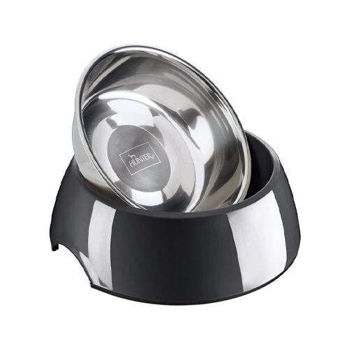 Hunter Melamine Voer- En Drinkbak - Zwart 5 Hunter Melamine Voer- En Drinkbak - Zwart - Afbeelding 5