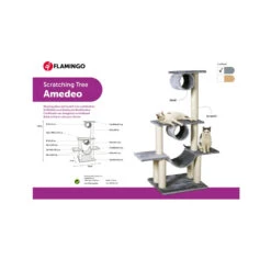 Flamingo Krabpaal Amedeo -Huisdierbenodigdheden krabpaal amedeo 222622 1000 none