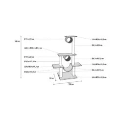 Flamingo Krabpaal Amedeo -Huisdierbenodigdheden krabpaal amedeo 222623 1000 none