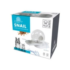 M-Pets Snail Combi Voedsel En Waterdispenser -Huisdierbenodigdheden m pets snail combi voedsel en waterdispenser 219456 1500 none