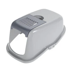 PeeWee EcoDome - Startpakket -Huisdierbenodigdheden peewee ecodome kap inclusief filterdeksel grijs 74398 2000 none