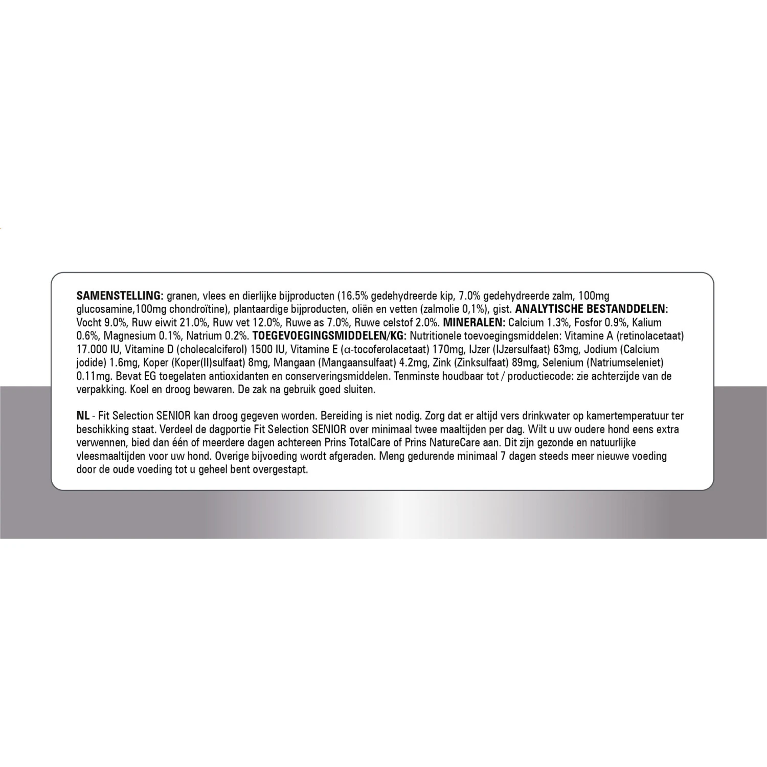 Prins Fit Selection Senior 9 Prins Fit Selection Senior - Afbeelding 9