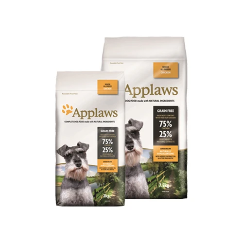 Applaws Dog - All Breeds Senior - Chicken 2 Applaws Dog - All Breeds Senior - Chicken - Afbeelding 2