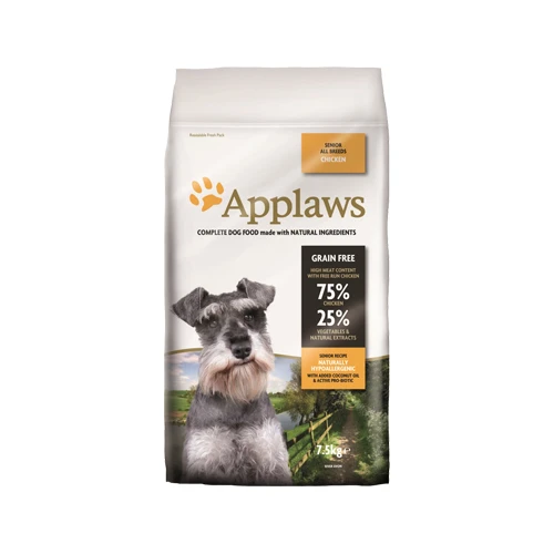 Applaws Dog - All Breeds Senior - Chicken 3 Applaws Dog - All Breeds Senior - Chicken - Afbeelding 3