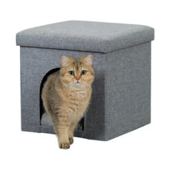 Trixie Cuddly Cave Kattenpoef Alois -Huisdierbenodigdheden trixie cuddly cave kattenpoef alois 97265 0500 none