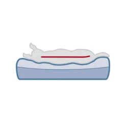 Trixie Vitaal Matras Bendson - Donkergrijs/Lichtgrijs -Huisdierbenodigdheden trixie vitaal matras bendson donkergrijslichtgrijs 178372 1000 none