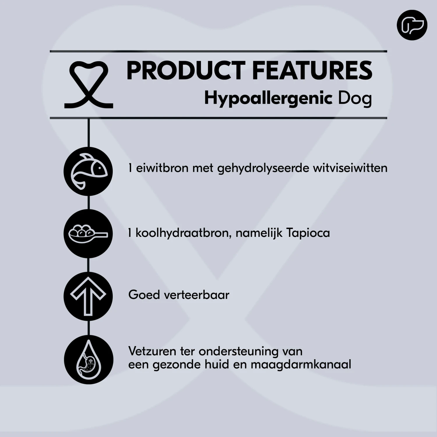 Vetality Hypoallergenic - Hondenvoer 6 Vetality Hypoallergenic - Hondenvoer - Afbeelding 6