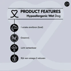 Vetality Hypoallergenic Dog Wet -Huisdierbenodigdheden vetality hypoallergenic dog wet 223122 2000 none